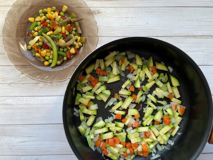 Spaghetti "Primavera" - a delicious vegetable dish