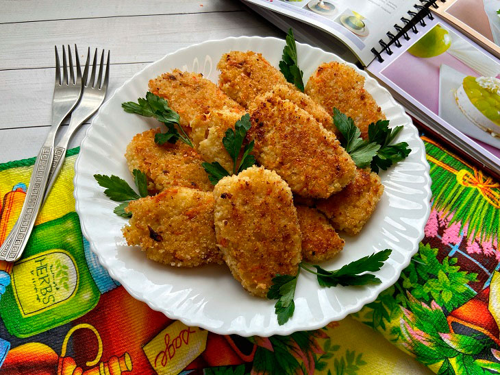 Couscous cutlets - even meat-eaters will like it