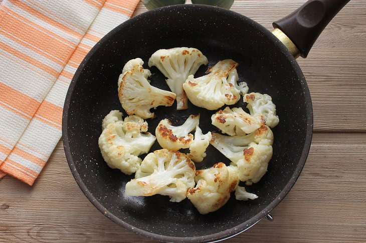 Indian cauliflower - easy to prepare and very tasty
