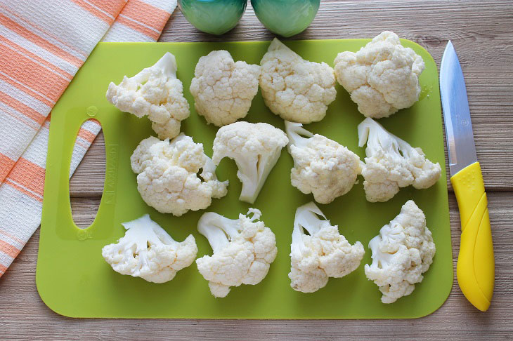 Indian cauliflower - easy to prepare and very tasty