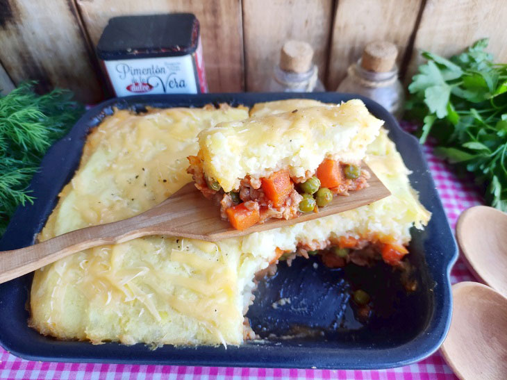 Shepherd's pie - a delicious dish for the whole family