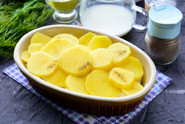 Princely potatoes - a fragrant and satisfying dish