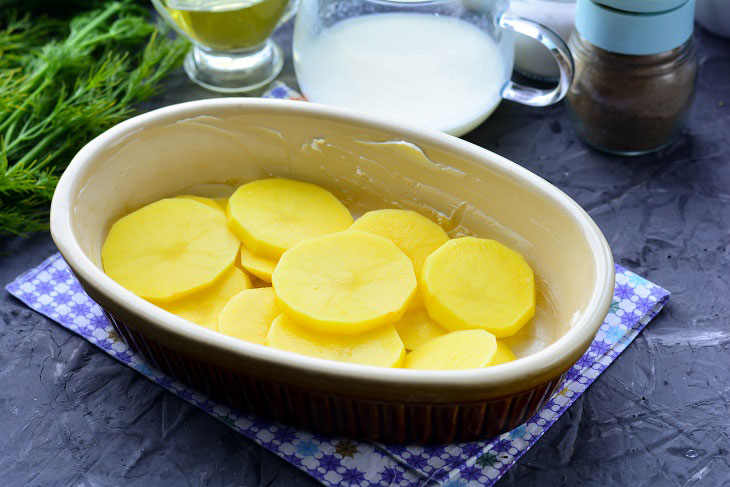 Princely potatoes - a fragrant and satisfying dish