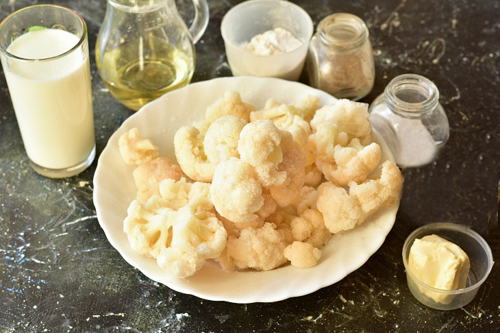 Cauliflower gratin - a delicious and elegant dish
