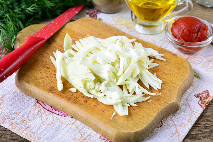 Rice with cabbage "Lachanorizo" - a popular Greek dish