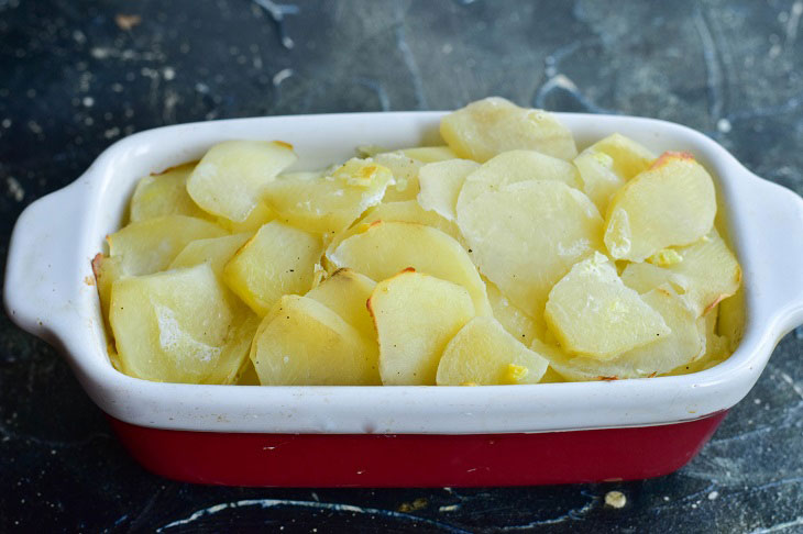 Savoy potatoes - an unusual vegetable dish