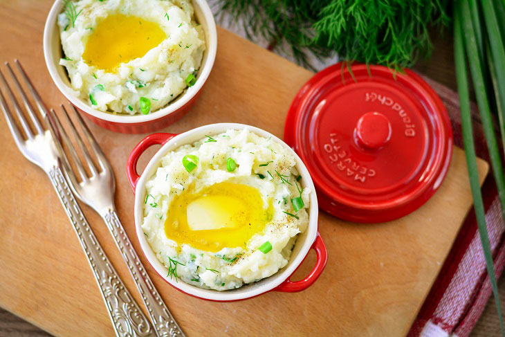 Mashed potatoes "Irish Champ" - a gentle and original dish