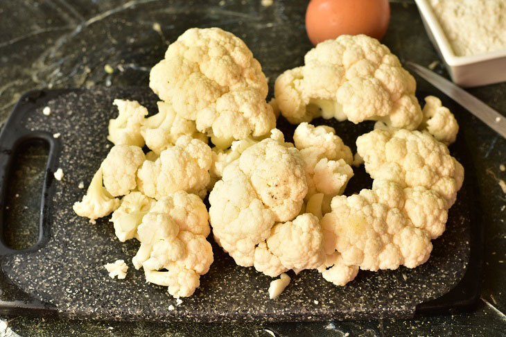 Cauliflower cutlets - a healthy and simple vegetable dish