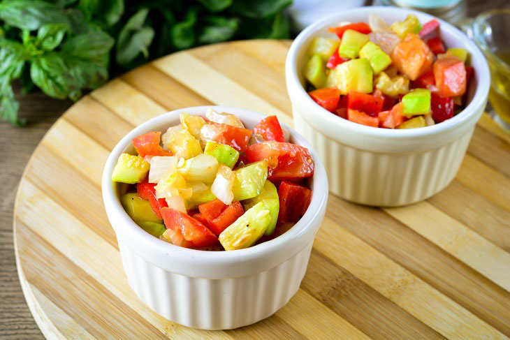 Vegetable julienne in the oven - a tasty and fragrant dish