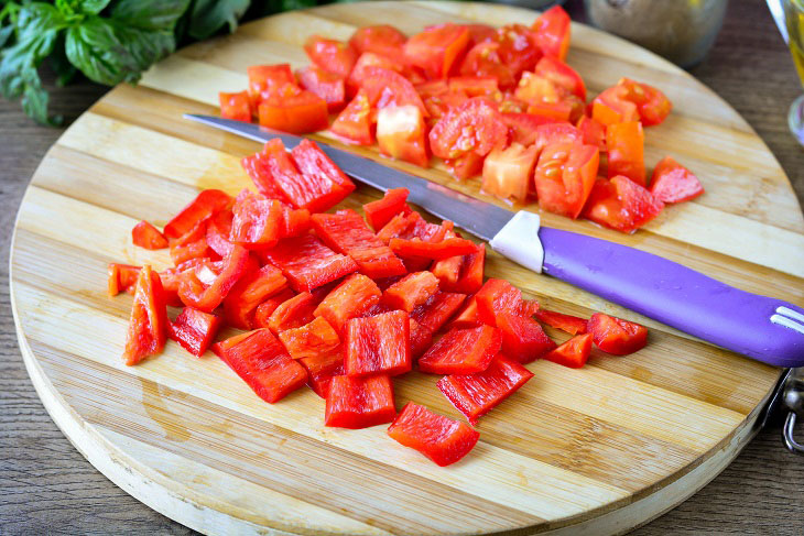 Vegetable julienne in the oven - a tasty and fragrant dish