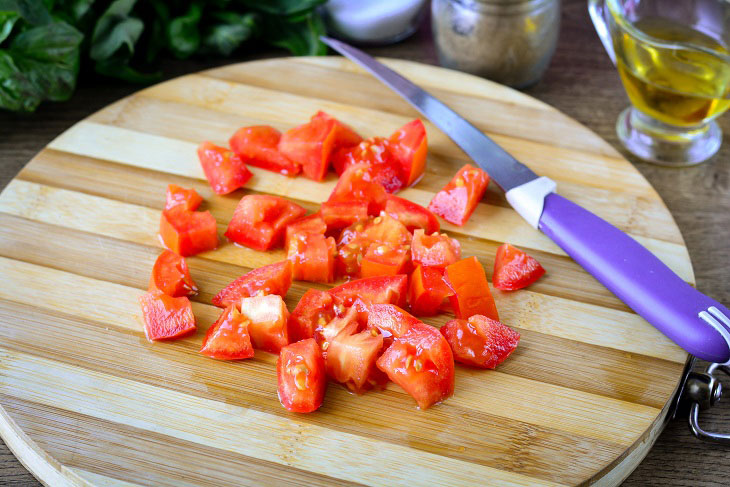 Vegetable julienne in the oven - a tasty and fragrant dish