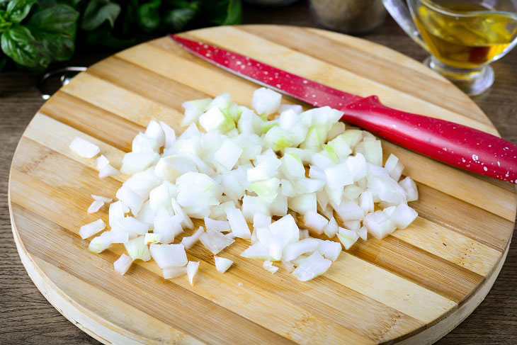 Vegetable julienne in the oven - a tasty and fragrant dish