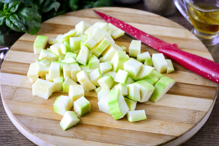 Vegetable julienne in the oven - a tasty and fragrant dish