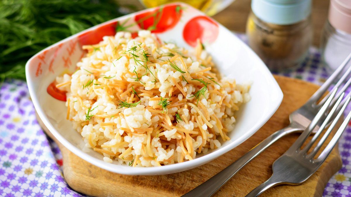 Turkish rice with noodles – a fragrant and satisfying dish