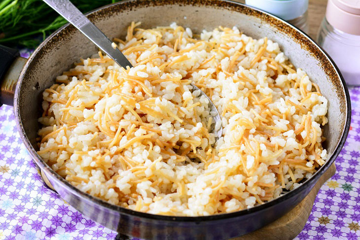 Turkish rice with noodles - a fragrant and satisfying dish