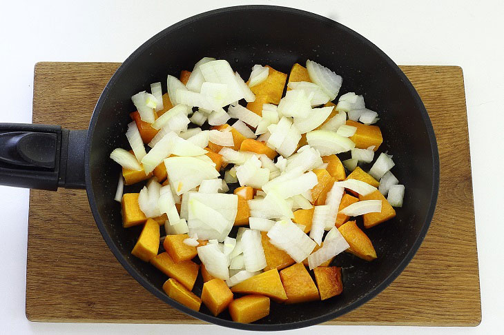 Buckwheat with pumpkin - a tasty, healthy and satisfying side dish