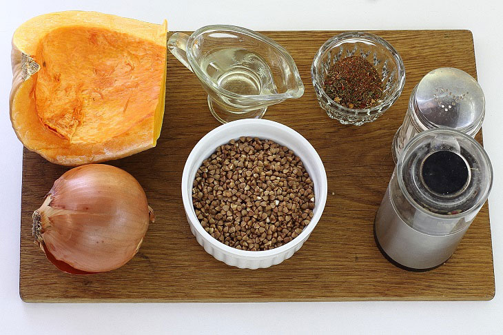 Buckwheat with pumpkin - a tasty, healthy and satisfying side dish