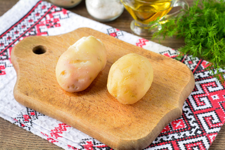 Potato boats with mushrooms and cheese - the perfect vegetable dish for the holiday