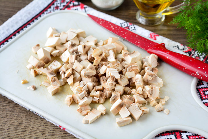 Potato boats with mushrooms and cheese - the perfect vegetable dish for the holiday