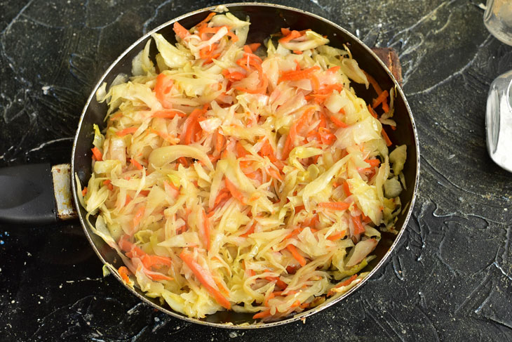 Cabbage casserole with cheese - a delicious vegetable dish