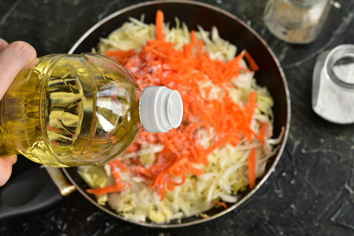 Cabbage casserole with cheese - a delicious vegetable dish