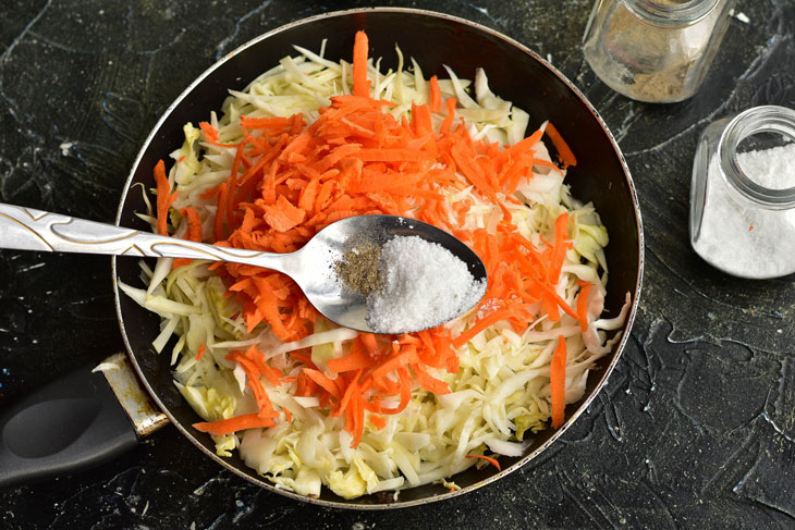 Cabbage casserole with cheese - a delicious vegetable dish