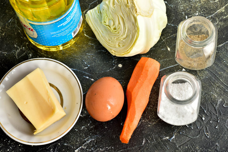 Cabbage casserole with cheese - a delicious vegetable dish