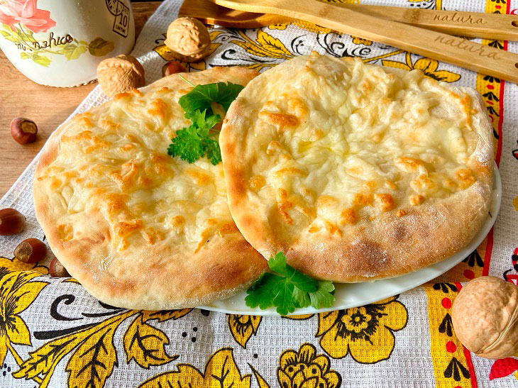 Megrelian khachapuri - delicious, tender and juicy