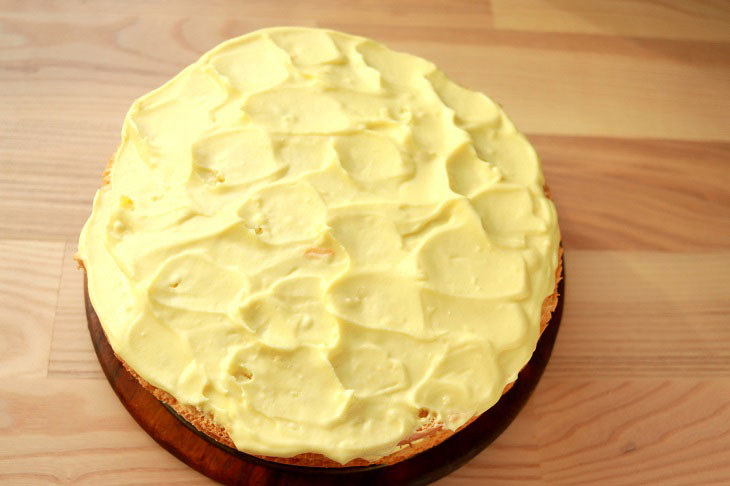 Velvet cake "Lemonnik" - beautiful and very tasty