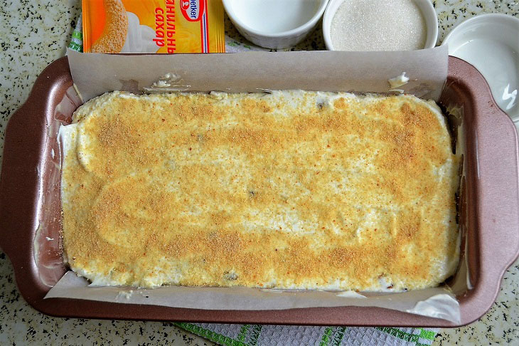 Viennese cottage cheese casserole - hearty, tasty and healthy