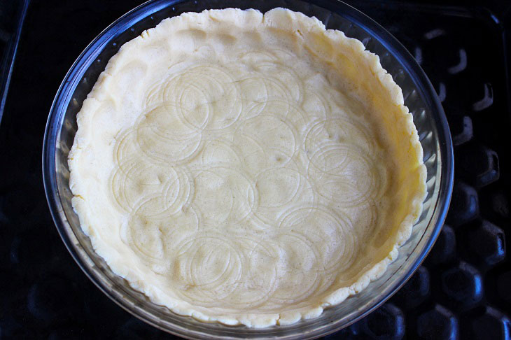 Shortcrust pastry pie with cottage cheese - a very tasty recipe
