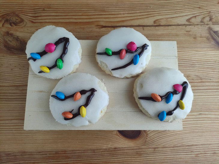 Cookies "Christmas Garlands" - tasty and festive