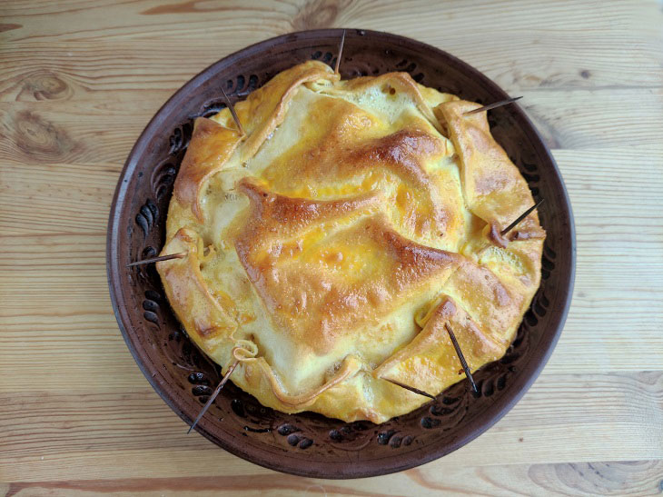 Cheese pie "Saburani" - a delicious recipe for Ossetian cuisine