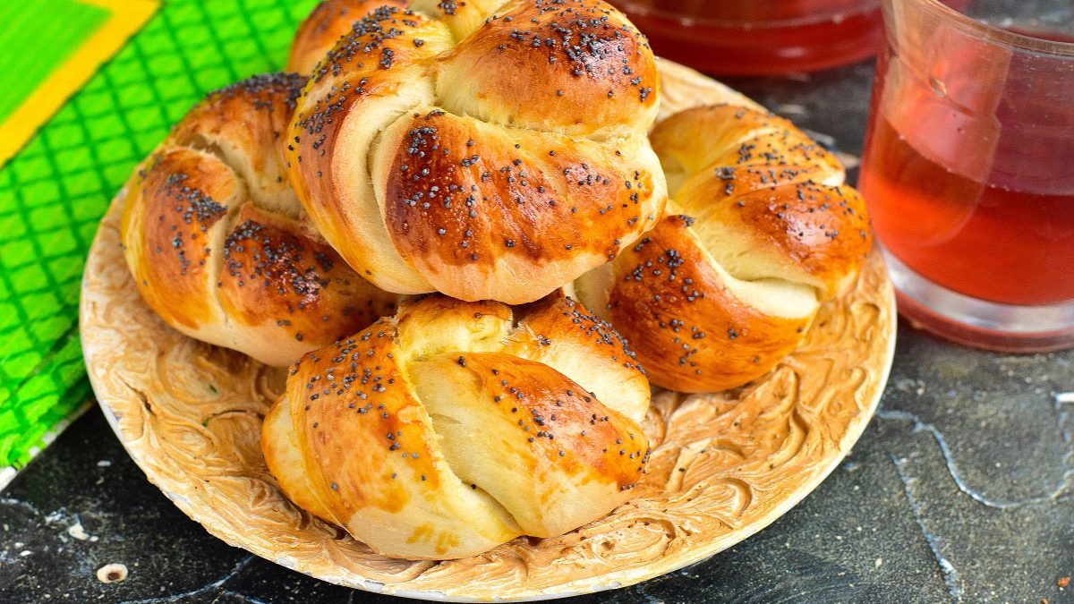 Turkish buns – they are soft and tasty