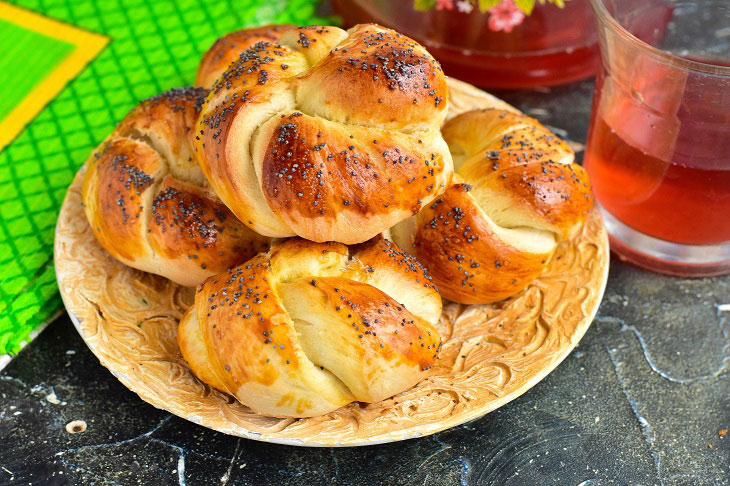 Turkish buns - they are soft and tasty