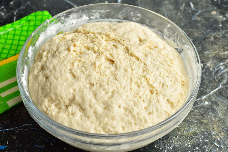 Garlic donuts for borscht - soft, fluffy and airy