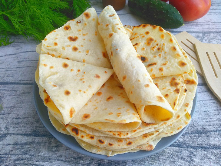 How to cook thin Armenian lavash - a quick and easy recipe