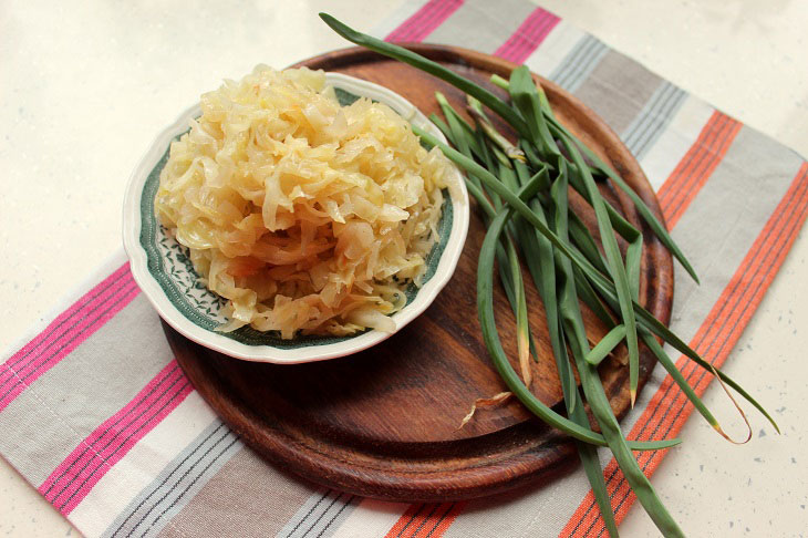 Lenten pies with cabbage - soft, tender and tasty