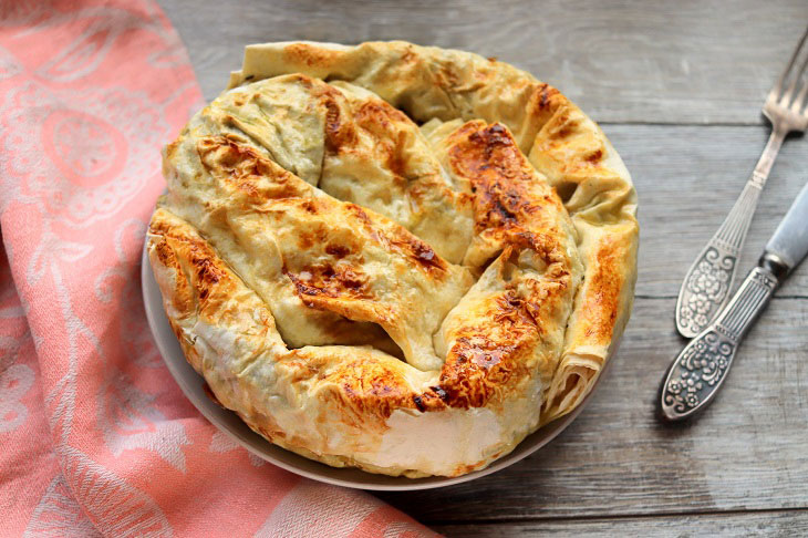 Cottage cheese and poppy-seed lavash roll - a delicious dessert in a hurry