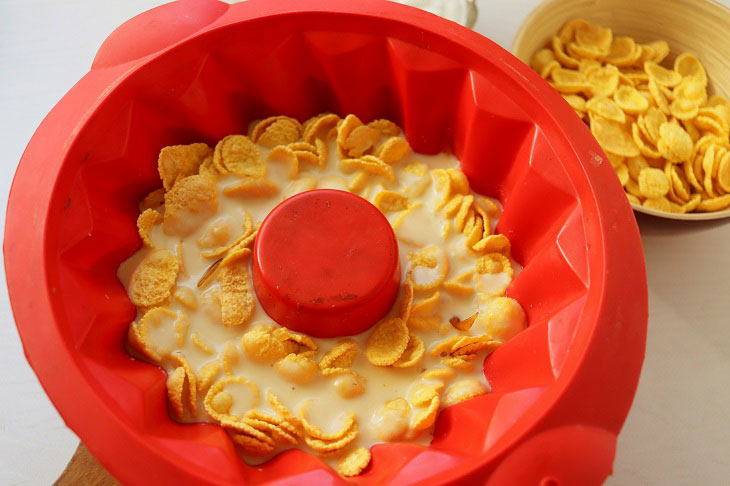 No-bake caramel cake - delicious and festive