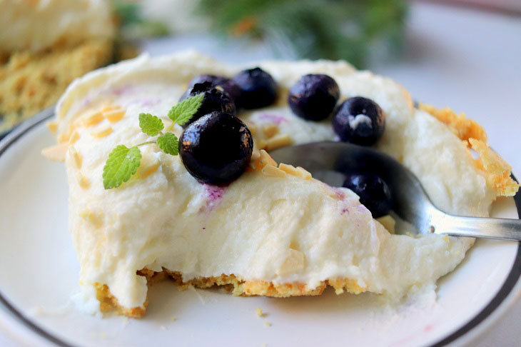 Semolina cake without baking - delicious and very tender