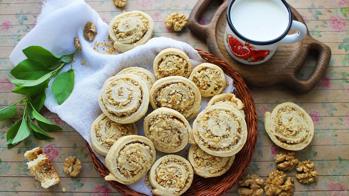 Cookies “Snails” – delicious and simple pastries