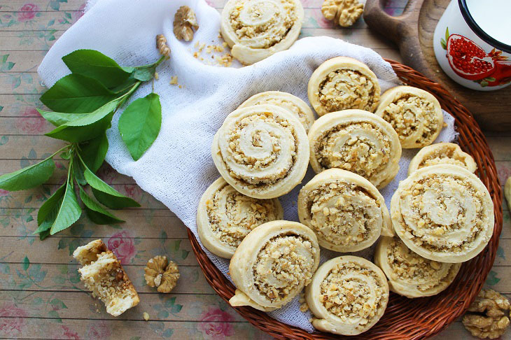 Cookies "Snails" - delicious and simple pastries