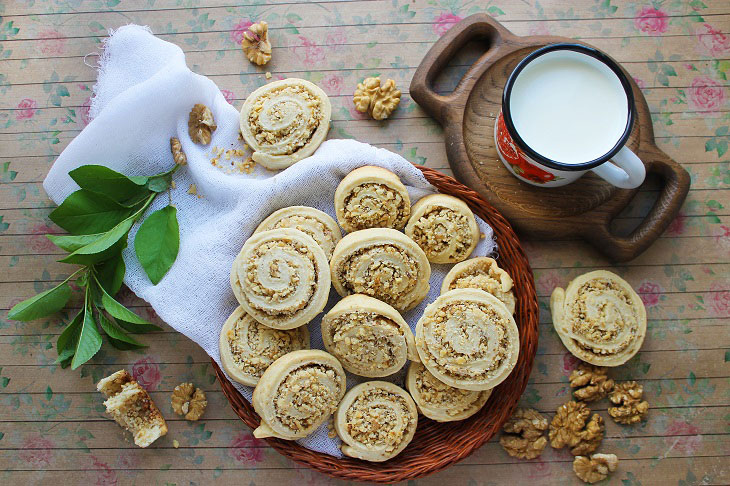 Cookies "Snails" - delicious and simple pastries