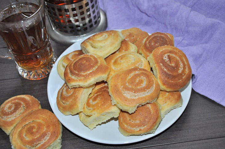 Cottage cheese cookies with vanilla - tender, soft and fragrant