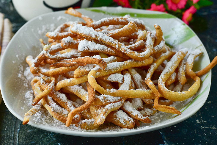 Cookies "Eastern shavings" - an interesting pastry from simple products