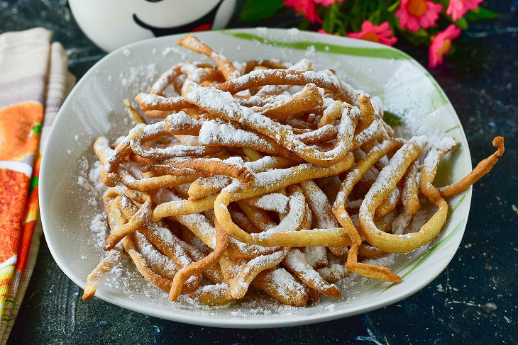 Cookies "Eastern shavings" - an interesting pastry from simple products