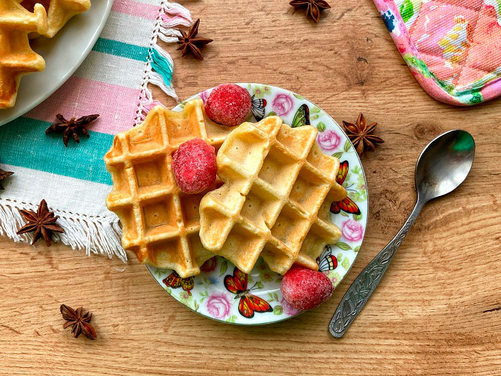 Wafers "Honey" without sugar - tasty and fragrant