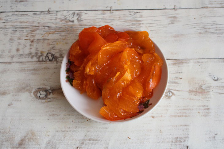 Dessert from cottage cheese and persimmon - tasty, tender and satisfying