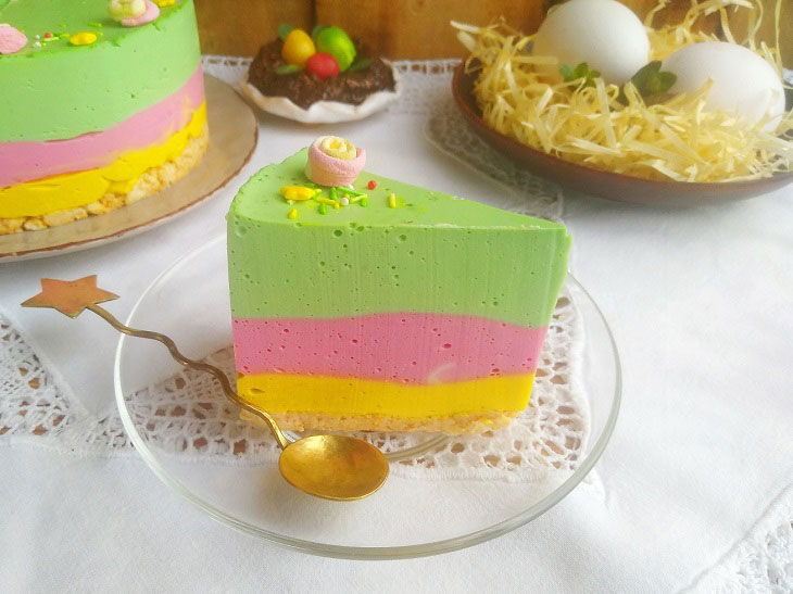 Easter cake without baking - delicious and festive